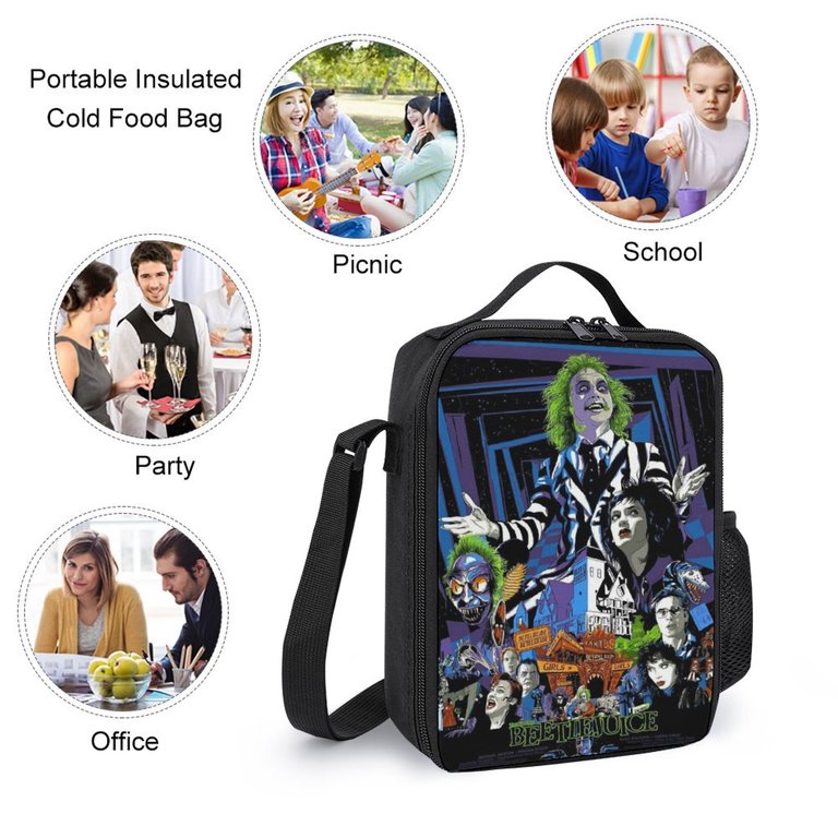 Beetlejuice Beetlejuice Backpacks 3 Piece Set Bookbag with  display picture 1
