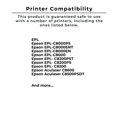 thumbnail image 4 of Zoomtoner Compatible for Epson EPL- C8200PS EPSON S050020 Waste Toner Cartridge, 4 of 5
