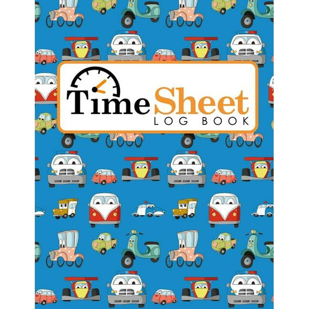 Time Sheet Log Book Hours Worked Book, Timesheet Spreadsheet, Time