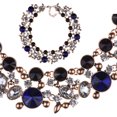thumbnail image 4 of Minnieouse Collar de cristal para mujer, cadenas de clavícula de aleación, decoración ajustable para el cuello, decoraciones para novia, joyería para Ropa, zapatos y accesorios Miscelánea Rosado Minnieouse AP014540-03, 4 of 6