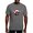 Gray, variant on CafePress - Highland Cow Santa Hat Xmas T Shirt - Mens Comfort Colors Shirt