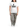thumbnail image 4 of CafePress - Under New Management Wedding Ball Chain Pajamas - Women's Short Sleeve Print T-Shirt and Pants Light Cotton Pajama Set, 4 of 7