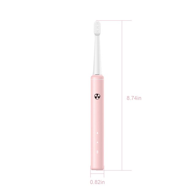 Clearance! Rewenti Charging Electric Toothbrush, Electric Toothbrush with A Brush Heads, Smart 5-ModesTimer Electric Toothbrush IPX7 Rated