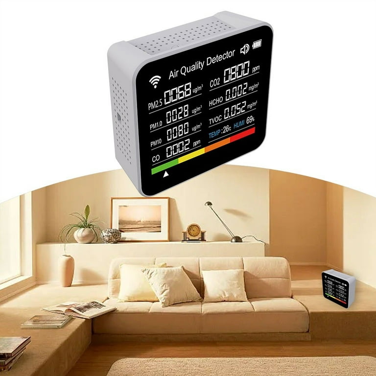 Medidor de la calidad del aire interior personalizable, Livoo Pequeños  Electrodomésticos, Livoo