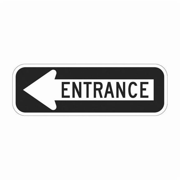 Lyle Enter Sign For Parking Lots,6" x 18" T1-1857-DG_18x6