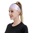 thumbnail image 6 of Yiaed Rainbow Print Sports Headbands,Moisture Wicking Workout Headband, Sweatband Headbands for Running,Cycling for Women and Men, 6 of 8