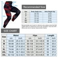 thumbnail image 3 of Men Sports Pants Print Bodycon Stretchy Moisture-wicking Running Gym Basketball, 3 of 7
