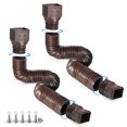 thumbnail image 1 of Extensiones flexibles para bajante de canaleta 53-173 cm plusgutter, 1 of 6