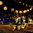 thumbnail image 4 of Lantern String Lights Plug in, Outdoor Lantern Lights String 23FT -50 Nylon Lantern String Lights for Patio,White Lights String for Bedroom(Lanterns, 4 of 5