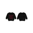 thumbnail image 2 of BemeyourBBs Girls Knit Sweaters Long Sleeve Bulldog/Elephant Embroidery Knitwear, 2 of 9