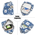thumbnail image 5 of FORMRS Mini Backpack Purse for Women Travel Daypack Casual Shoulder Bag, White Polar Bear, 5 of 7