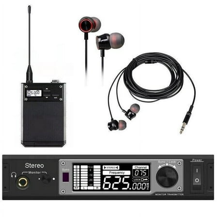 Audio Wireless Monitoring System Stereo for Sennheiser Wireless In-Ear Monitor