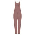 thumbnail image 3 of UPPADA Deals Of The Day Lightning Deals Jumpsuits for Women Dressy Spaghetti Strap Jumpers Baggy Wide Leg Rompers Summer Plus Size Overalls with Pockets Overalls for Women Elegant Jumpsuits for Women, 3 of 5