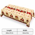 thumbnail image 2 of 2026 Christmas Indoor Home Decor Christmas Tablecloth Decor Waterproof Washable Xmas Holiday Table Cover Festive Printed Rectangle Table Cloth For Dining Table Kitchen Party Indoor Outdoor, 2 of 6