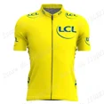 thumbnail image 4 of Maillot de ciclismo TDF Tour de Francia 2024, manga corta, color amarillo, ropa de ciclismo, camiseta de bicicleta de carretera, camisetas de bicicleta, uniforme de MTB, 4 of 5