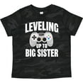 thumbnail image 3 of Inktastic Leveling Up to Big Sister Girls Toddler T-Shirt, 3 of 5