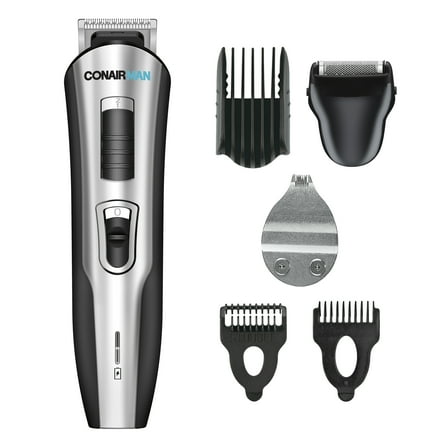 ConairMan All-in-1 Lithium Rechargeable Trimmer with Self-Sharpening Stainless-Steel Blades