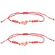 thumbnail image 1 of 2 pulseras de ojo malvado, pulseras de ojo, pulseras tejidas a mano, pulseras ajustables, 1 of 6