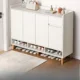 thumbnail image 2 of Entrada del gabinete de zapatos, puerta de entrada, vestíbulo, apartamento pequeño, balcón, almacenamiento, Zapatero económico para gabinete de almacenamiento de uso doméstico, 2 of 4
