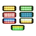 thumbnail image 3 of Buyers 8891702 5.25" Strobe Light 12 LED Amber/Clear 23 Flash Patterns, 3 of 5