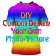 thumbnail image 1 of Wächter der Galaxie Groot Männer Frauen Kurzarm lässig Stil 3D-Druck Camiseta Sommer lässig Streetwear Camisetas Dibujos animados xuanjing unisex, 1 of 2