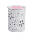 thumbnail image 4 of Ceramic Snowflake Aromatherapy Lamp Electric Aroma Lamp Wax Melter Essential Aroma Night Light, 4 of 8