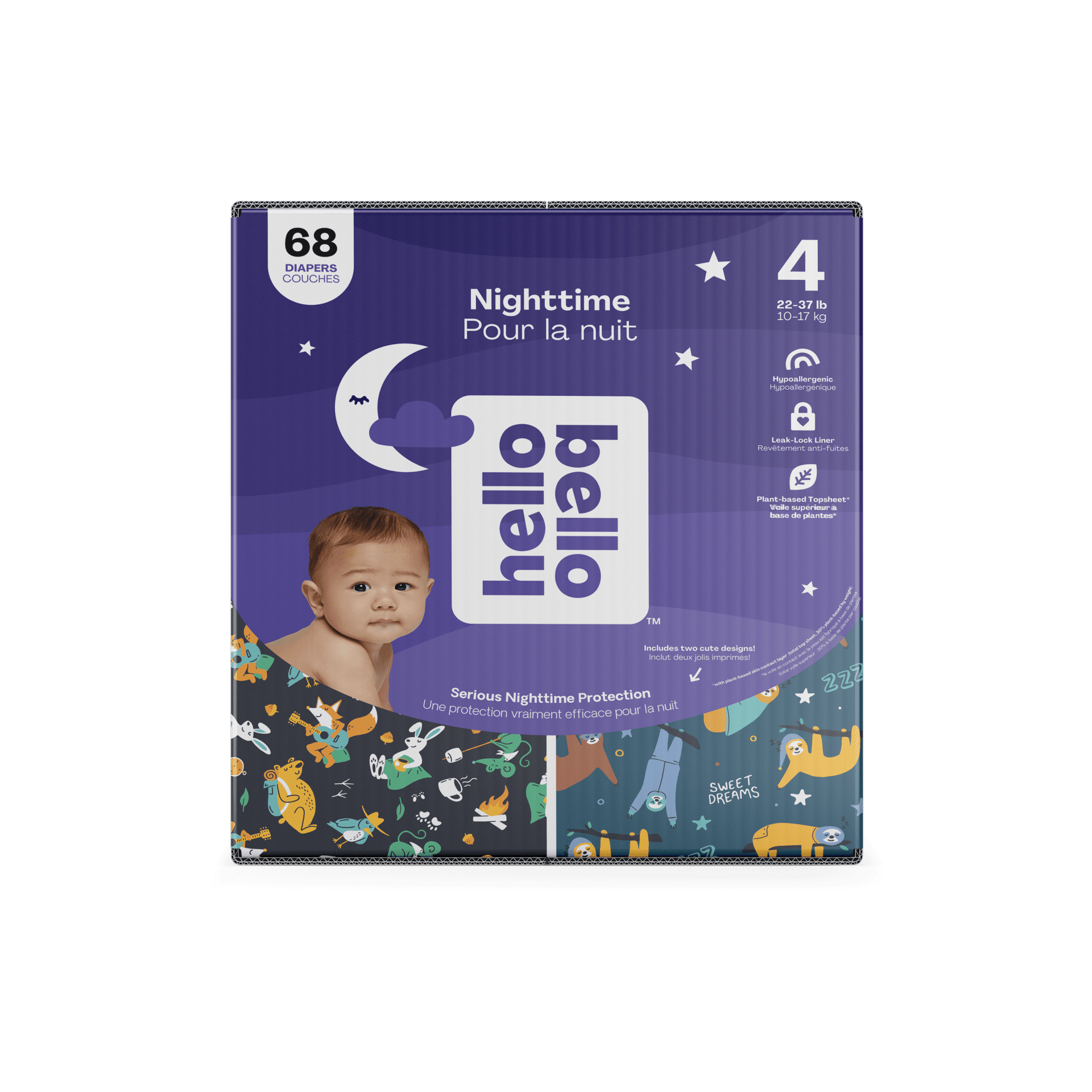 Hello Bello Premium Gender Neutral Overnight Baby Diapers I Affordable