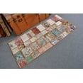 thumbnail image 2 of Patchwork Rug, Vintage Rug, 2.2x4.8 ft Small Rug, Turkish Rug, Anatolian Rugs, Rugs For Entry, Beige Oriental Rug, Small Boho Rug,, 2 of 10