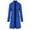 Blue, variant on Carnival Mens Jackets Winter Warm Tailcoat Overcoat Outerwear Buttons Retro Style Mens Coats White L