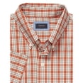 thumbnail image 3 of Camisa Arrow Hamilton de Manga Corta a Cuadros Naranja Óxido Talle XL, 3 of 6