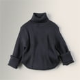 thumbnail image 2 of KAUOD Kids Girls Boys Cable Knit Crewneck Sweater Chunky Pullover Sweater Toddler Solid Winter Long Sleeve Tops Shirt, 2 of 8