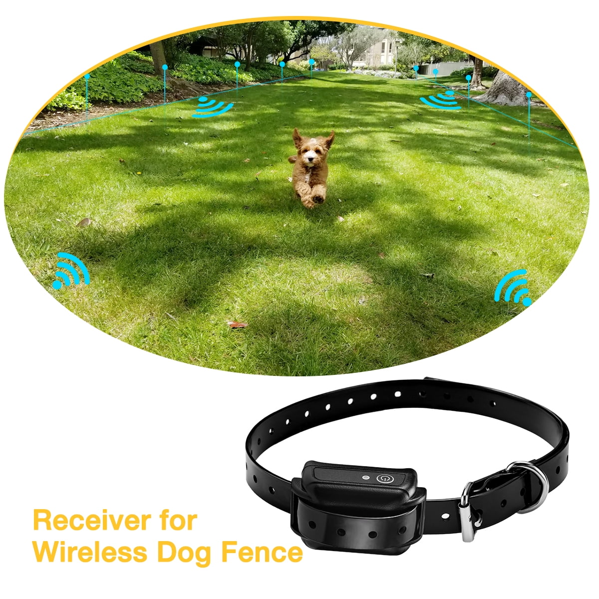 Wireless Dog Fence Receiver Collar