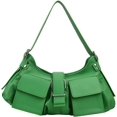 thumbnail image 1 of LinYooLi Y2K Cute Purse for Women Punk Rivet Shoulder Bag with Multi-pockets Stylish Handbag Clutch Purse, 1 of 6