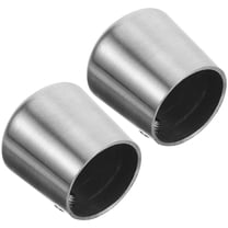 UPKOCH 2Pcs Metal Handrail End Caps for Stairway Railing DIY Projects