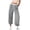 Gray, variant on Multi-Pocket Slacks MIUOWANP Women's Solid Color Fashionable And Comfortable High Waisted Workwear Pants With 8 Pockets For Casual Wear Army Green XXL