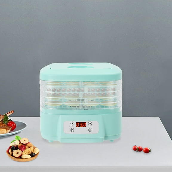 6-Tier Food Dryer Machine Home Food Dehydrator Machine 110V 200W 25.3*24*22 cm