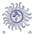 thumbnail image 1 of Sun Moon Celestial - 5" Vinyl Sticker - For Car Laptop I-Pad - Waterproof Decal, 1 of 1