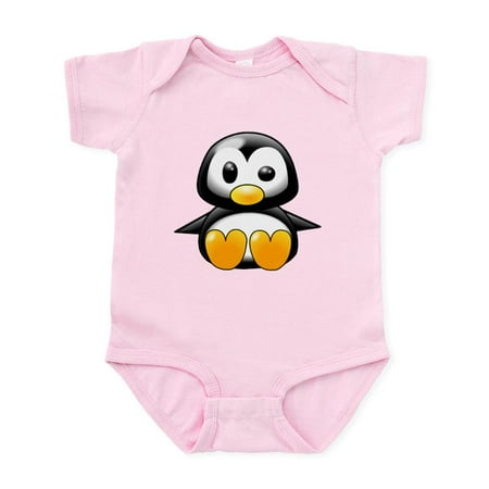 

CafePress - Baby Penguin Infant Bodysuit - Baby Light Bodysuit Size Newborn - 24 Months