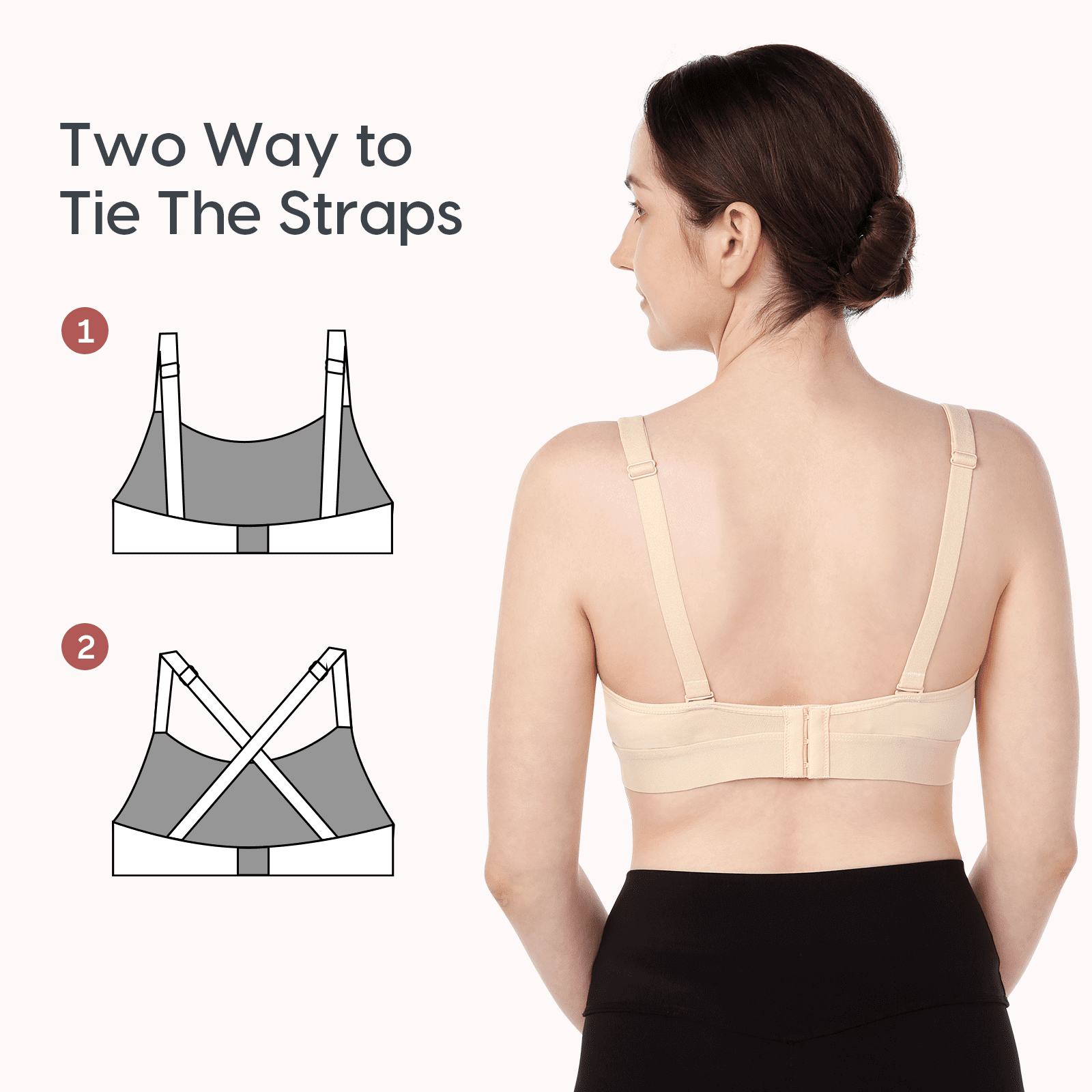 Momcozy Women's Maternity Hands-Free Pumping and Nursing Bra, Sizes XS-2XL