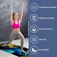 thumbnail image 2 of Peacock Gym Towels with Storage Bag, 72.8"x26.8", Suitable for Yoga, Pilates, Fitness, etc. - Yoga Towels, Gym Towels, Yoga Blanket, 2 of 6