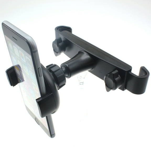 Holder Car Headrest Mount for Samsung Galaxy A54 5G - Seat Back Cradle Rotating Dock