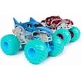 thumbnail image 2 of Monster Jam, Megalodon Vs. Octon8r Die-Cast Monster Trucks, 1:64 Scale, Kids Toys for Boys Ages 3 and up, 2 of 7