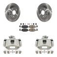 thumbnail image 1 of Transit Auto Rear Disc Brake Caliper Rotors and Ceramic Pads Kit for Car 2017-2018 Dodge Grand Caravan with Single Piston Front KC8-101152N, 1 of 11