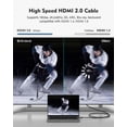 thumbnail image 3 of Cable HDMI ARC Silkland 4K, 18 Gbps, HDMI 2.0, 3 m, 3 of 7