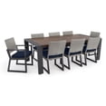 thumbnail image 1 of RST Brands Milo Gray Wicker 9 Piece Patio Dining Set, 1 of 11