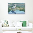 thumbnail image 2 of Masterpiece Art Gallery Lakeside Heron I by Lynnea Washburn Canvas Art Print 24" x 36", 2 of 2