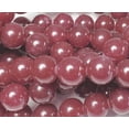 thumbnail image 2 of 12mm Red Cherry Jade Round Beads Genuine Gemstone Natural Jewelry Making, 2 of 4