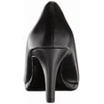 thumbnail image 3 of Naturalizer Women's Michelle Pumps Black Leather 7.5W, 3 of 5