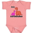 thumbnail image 3 of Inktastic Little Sistersaurus Girls Baby Bodysuit, 3 of 5