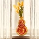 thumbnail image 2 of Estatua de calabaza con forma de bolsa de dinero, regalo para el Festival de Primavera de 2024, jarrón, bolsa de la suerte Feng Shui para mesa. Oro, 2 of 7